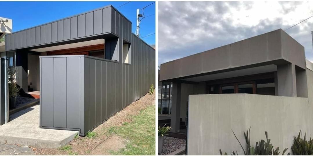 Eliza from Langwarrin, VIC loves COLORBOND® steel. Roofing, Guttering & Fascia, Walling made from COLORBOND® steel in the colour Monument®