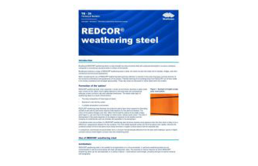 Technical Bulletin TB 26 - REDCOR® weathering steel