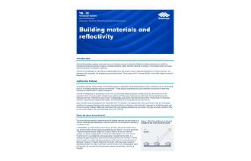 Technical Bulletin TB 28 - Building materials and reflectivity