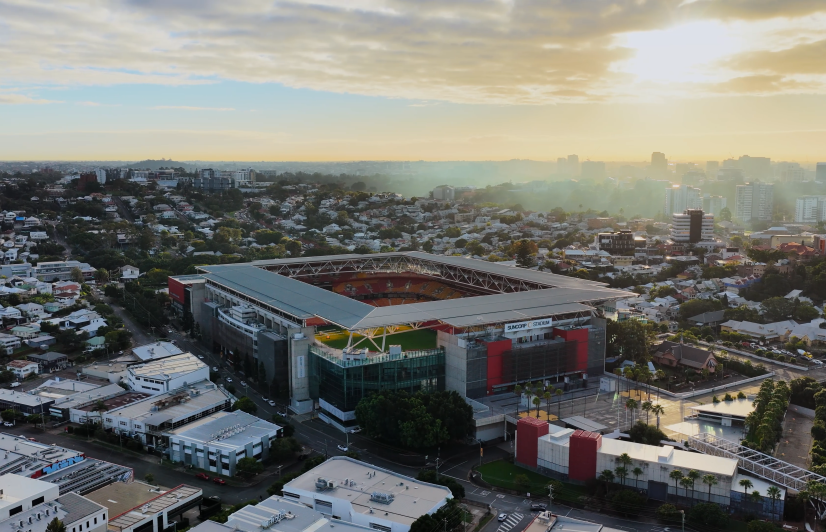 Suncorp Stadium - COLORBOND® steel colour Windspray®- Made by Australia