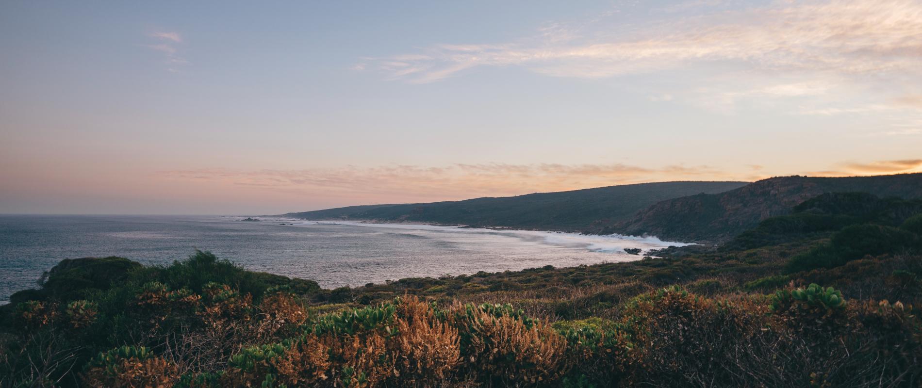 Margaret River at sunrise.  Inspiration for  COLORBOND® steel colours