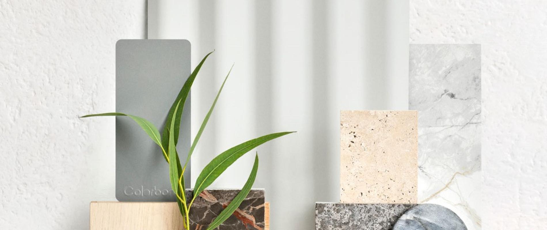Pale Tone Flatlay with COLORBOND® steel in Surfmist® and Windspray®