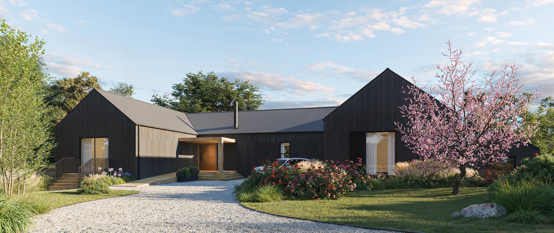 The Block house 1 render