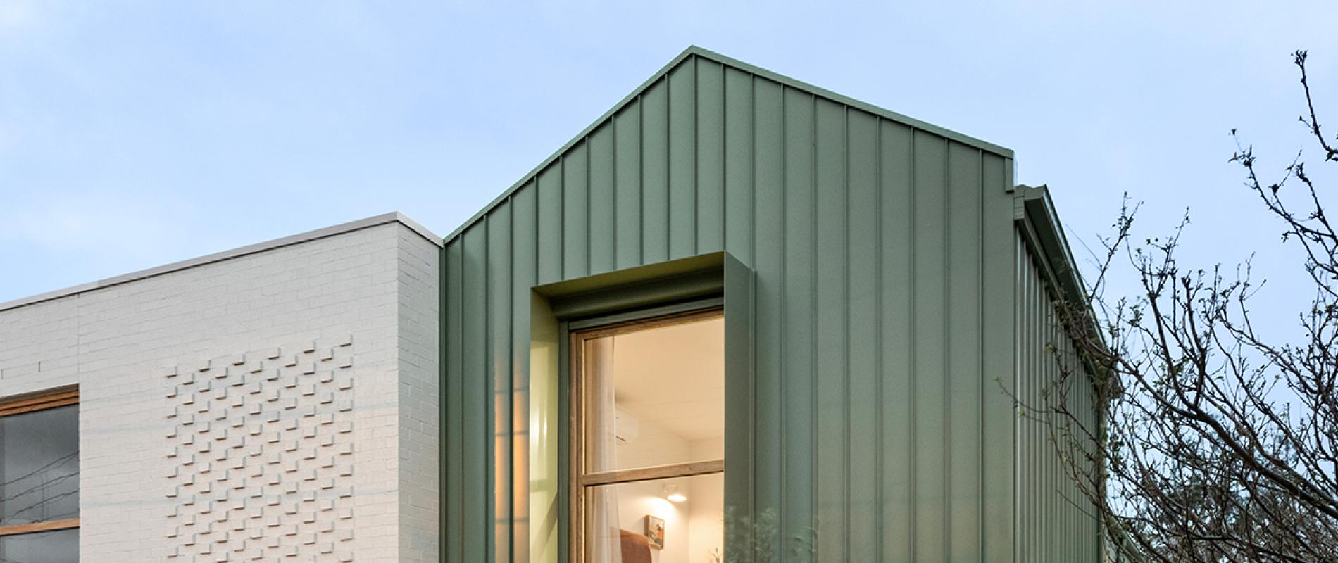 COLORBOND® steel Brunswick East Dual Occupancy development