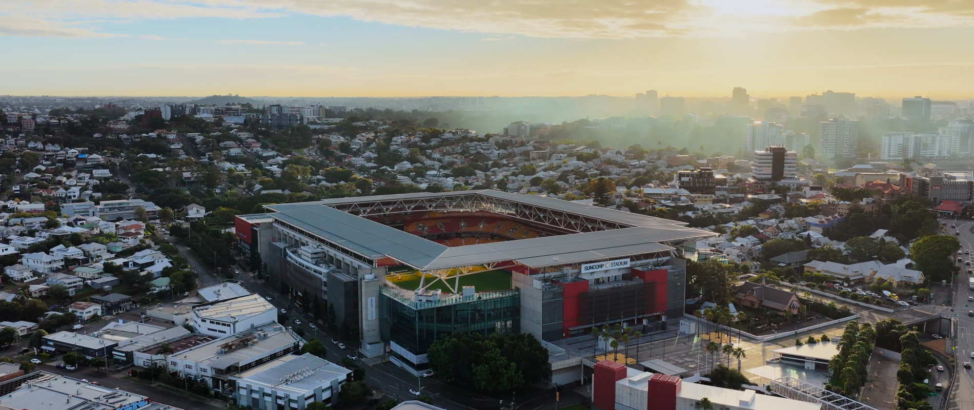 Suncorp Stadium - COLORBOND® steel colour Windspray®- Made by Australia