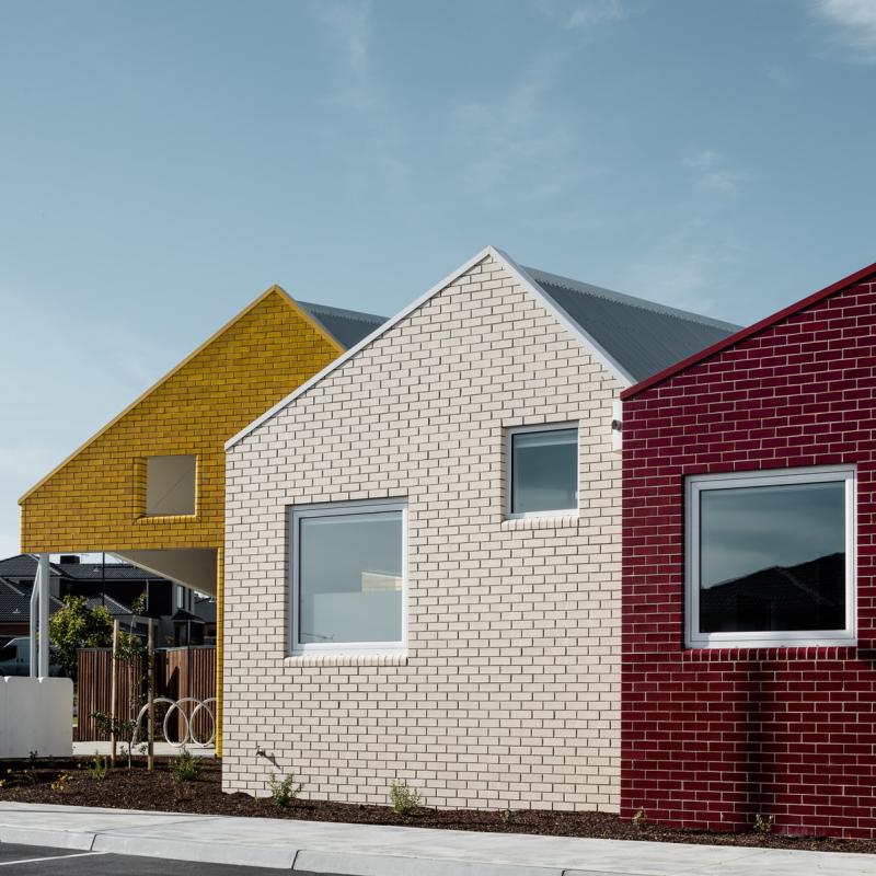 COLORBOND® steel Shale Grey® in the following LYSAGHT profiles: TRIMDEK® (roofing), SPANDEK® (roofing and cladding).