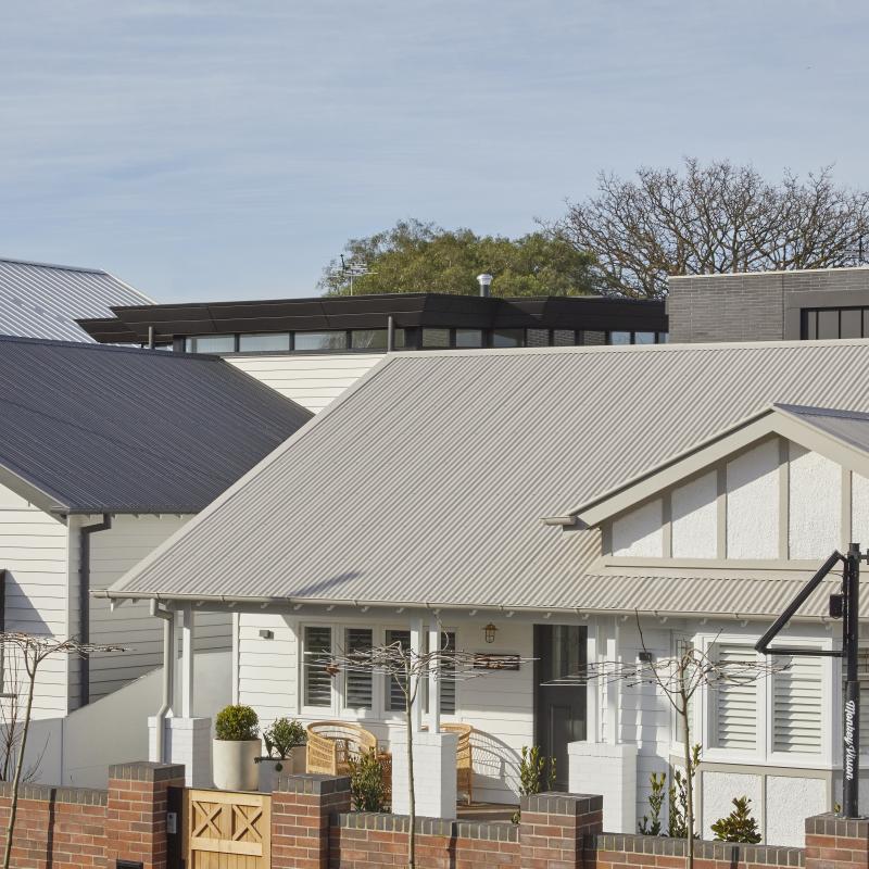 The Block 2020 roofing made from COLORBOND® steel.