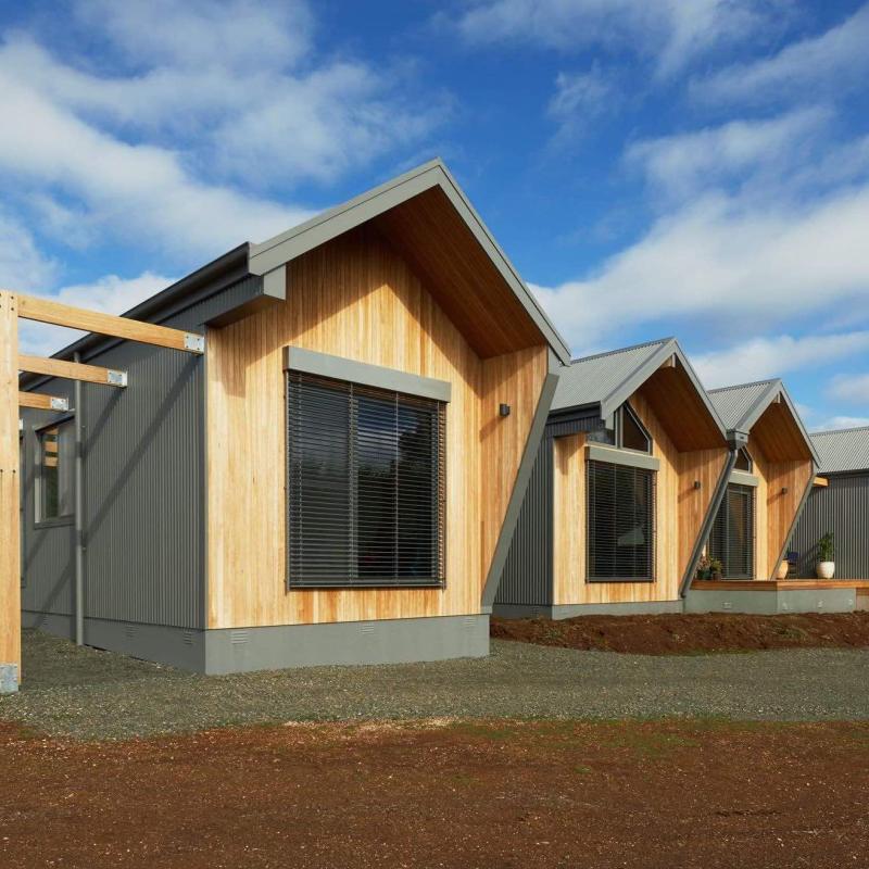 COLORBOND® steel Wallaby® cladding and roofing in the profile Lysaght CUSTOM ORB®.