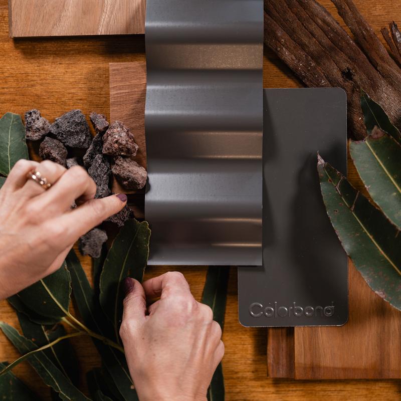 Hunting for George. Shed made from COLORBOND® steel.