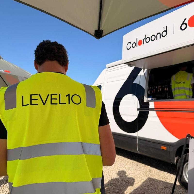 COLORBOND® steel coffee van - Celebrating 60 years, One coffee at a time