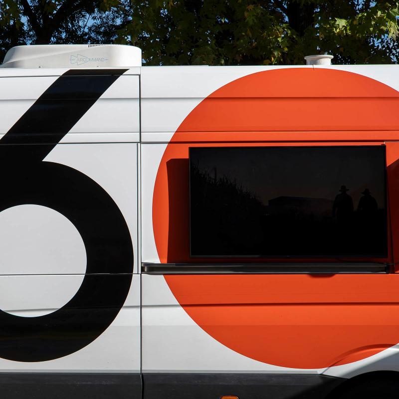 COLORBOND® steel coffee van - Celebrating 60 years, One coffee at a time