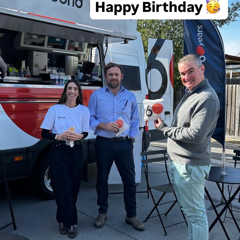 COLORBOND® steel coffee van - Celebrating 60 years, One coffee at a time