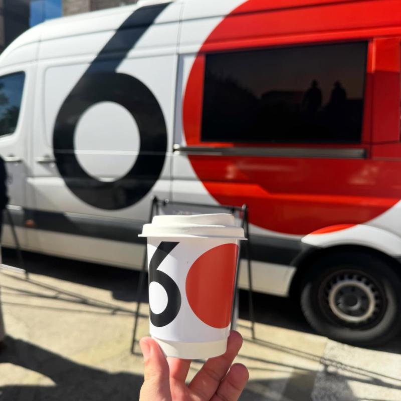 COLORBOND® steel coffee van - Celebrating 60 years, One coffee at a time