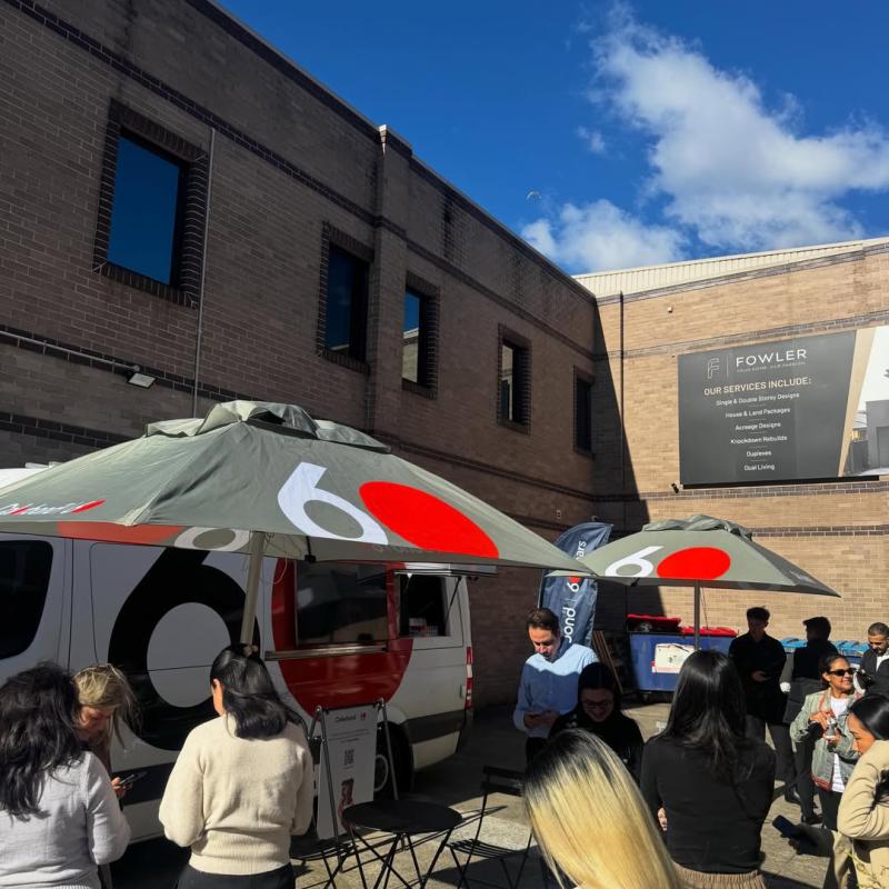 COLORBOND® steel coffee van - Celebrating 60 years, One coffee at a time