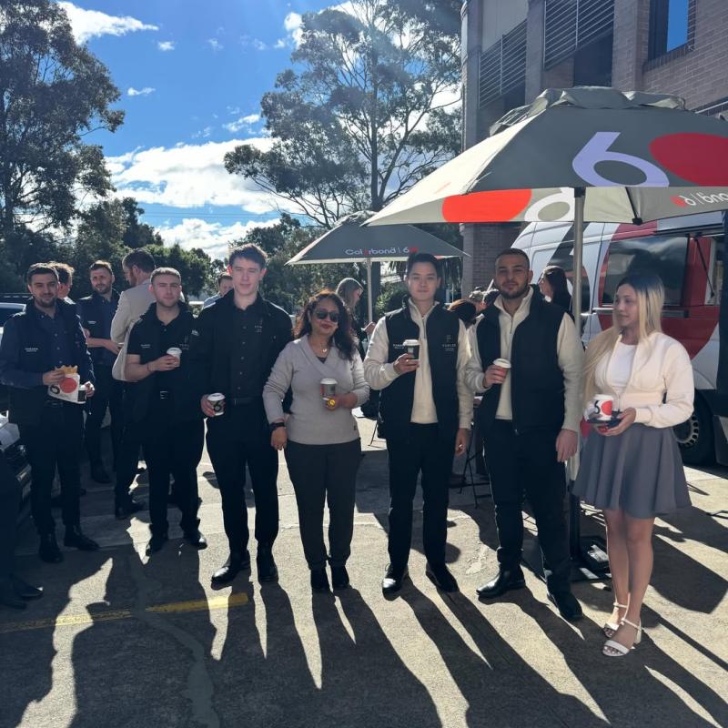 COLORBOND® steel coffee van - Celebrating 60 years, One coffee at a time