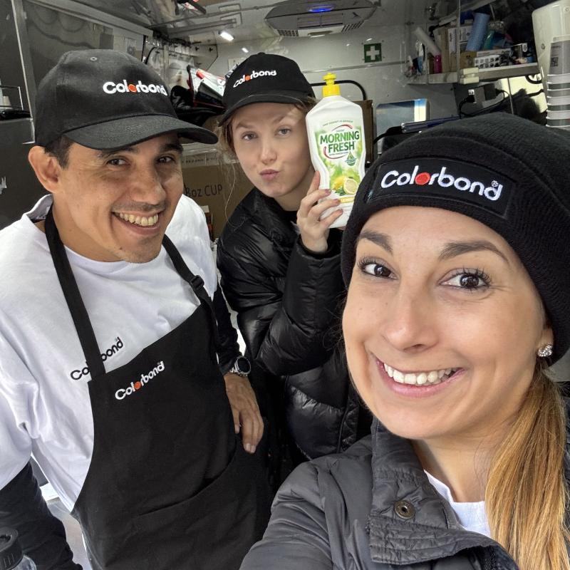 COLORBOND® steel coffee van - Celebrating 60 years, One coffee at a time