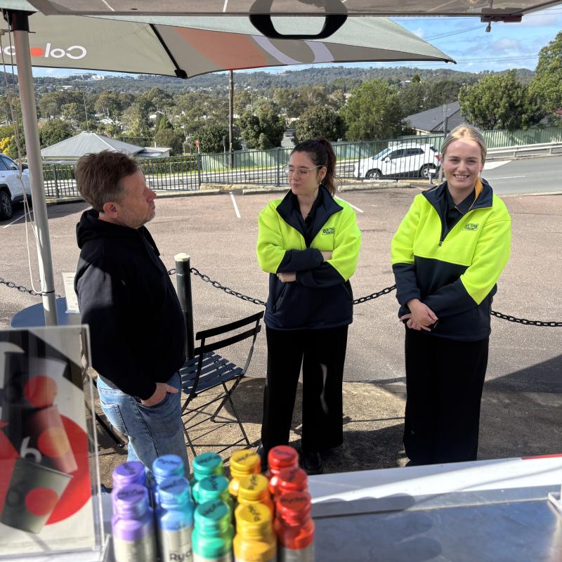 COLORBOND® steel coffee van - Celebrating 60 years, One coffee at a time