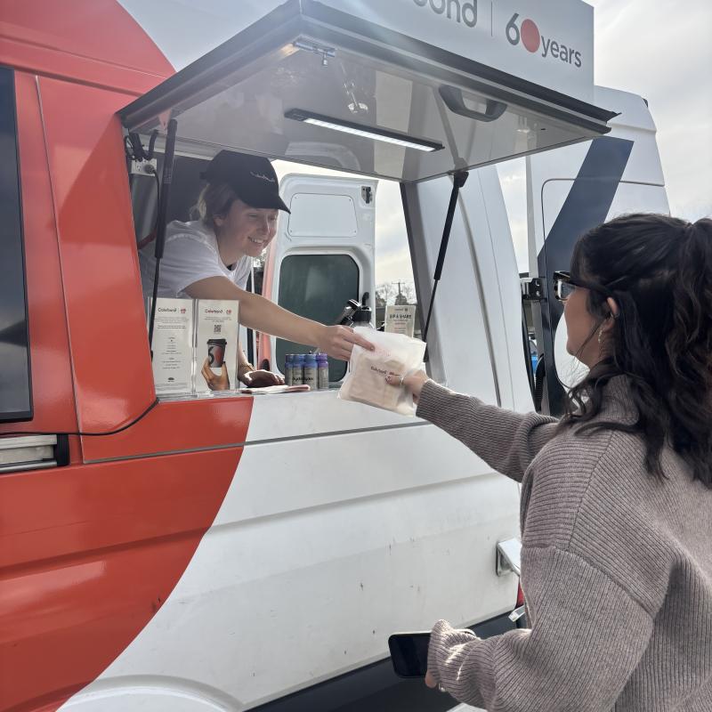 COLORBOND® steel coffee van - Celebrating 60 years, One coffee at a time