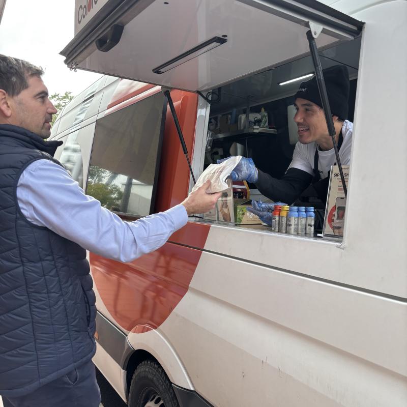 COLORBOND® steel coffee van - Celebrating 60 years, One coffee at a time