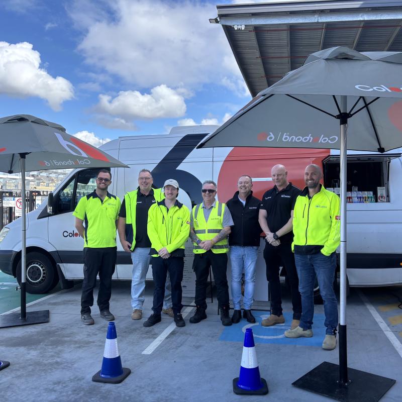 COLORBOND® steel coffee van - Celebrating 60 years, One coffee at a time