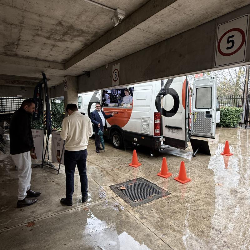 COLORBOND® steel coffee van - Celebrating 60 years, One coffee at a time