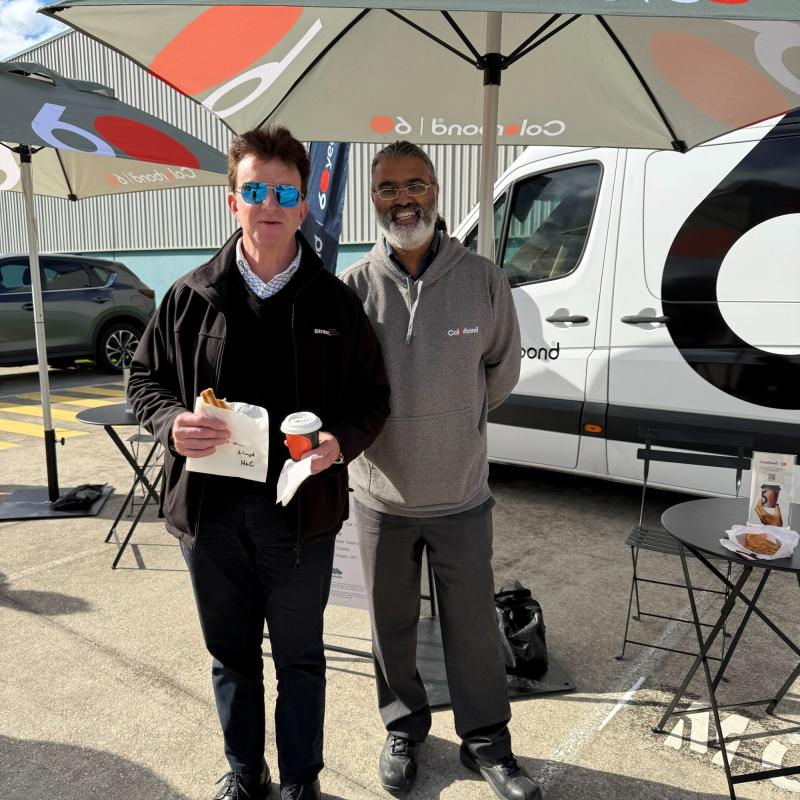 COLORBOND® steel coffee van - Celebrating 60 years, One coffee at a time