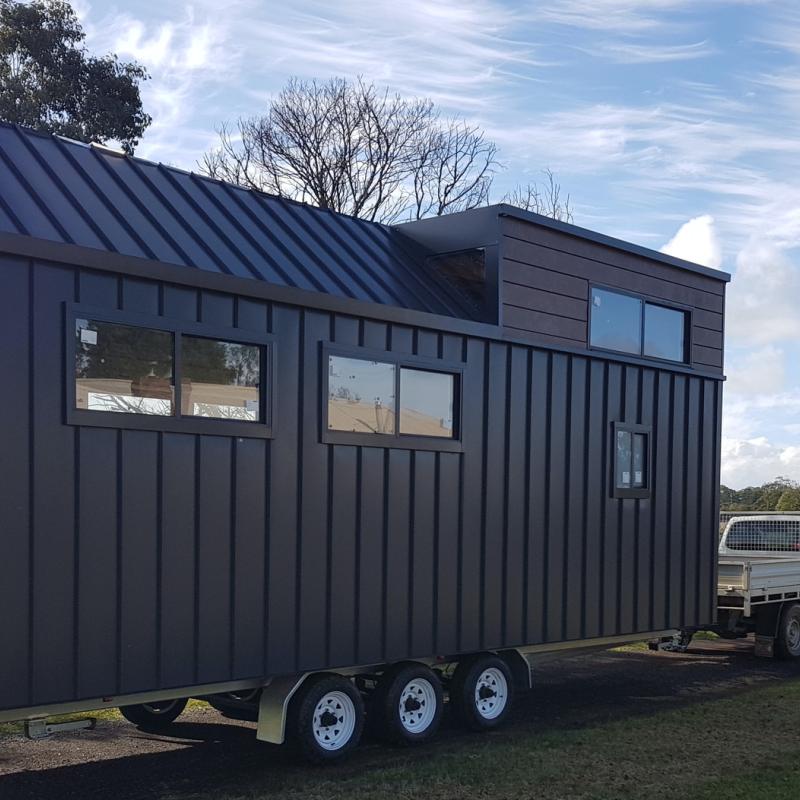 Steve from Bylands, VIC loves COLORBOND® steel. Roofing, Guttering & Fascia, Garage Doors, Walling, Fencing, Sheds, Patio & Pergola, Flashing  made from COLORBOND® steel in colour Monument®