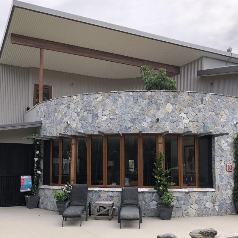 Guido from Bellingen, NSW loves COLORBOND® steel.  Roofing, Guttering & Fascia, Walling made from COLORBOND® steel in colours Basalt®, Shale Grey®, Surfmist® and Windspray®