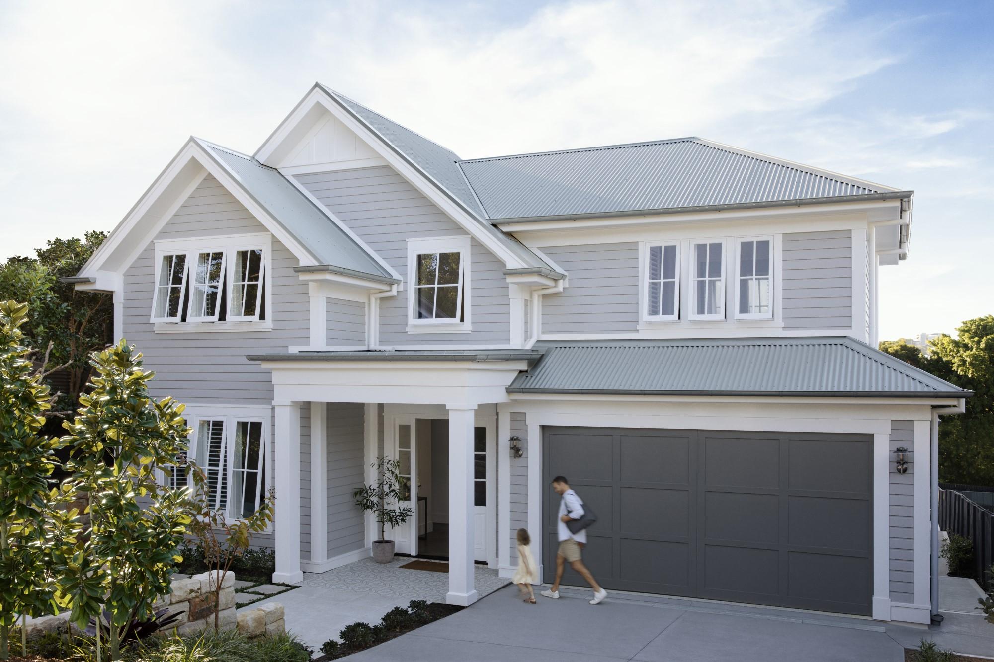 Residence,  Robert Street, Freshwater, NSW. COLORBOND® steel colour Windspray® in a Classic finish