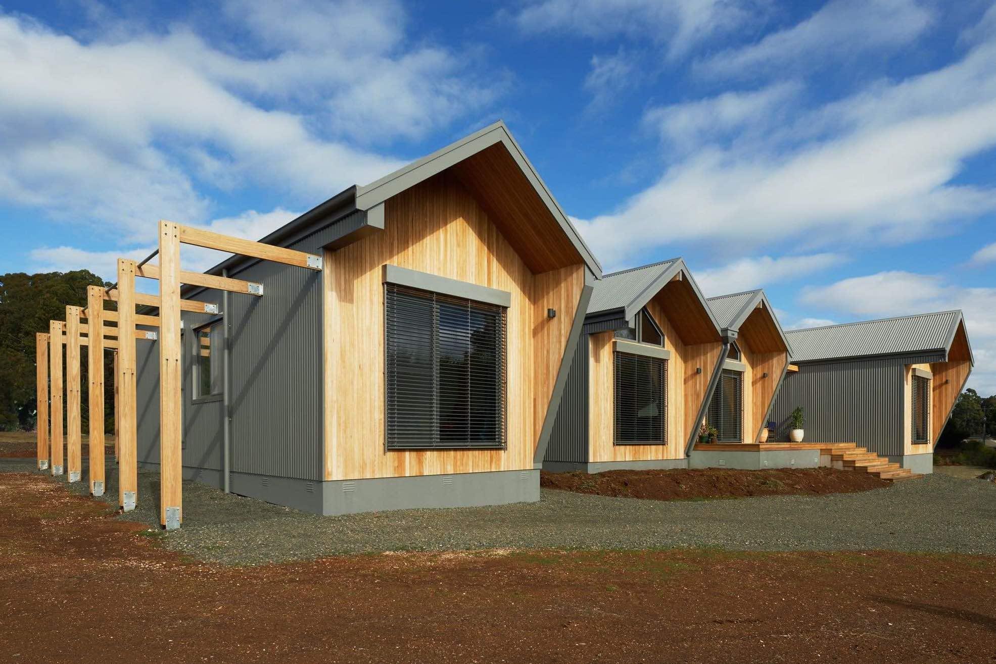 COLORBOND® steel Wallaby® cladding and roofing in the profile Lysaght CUSTOM ORB®.