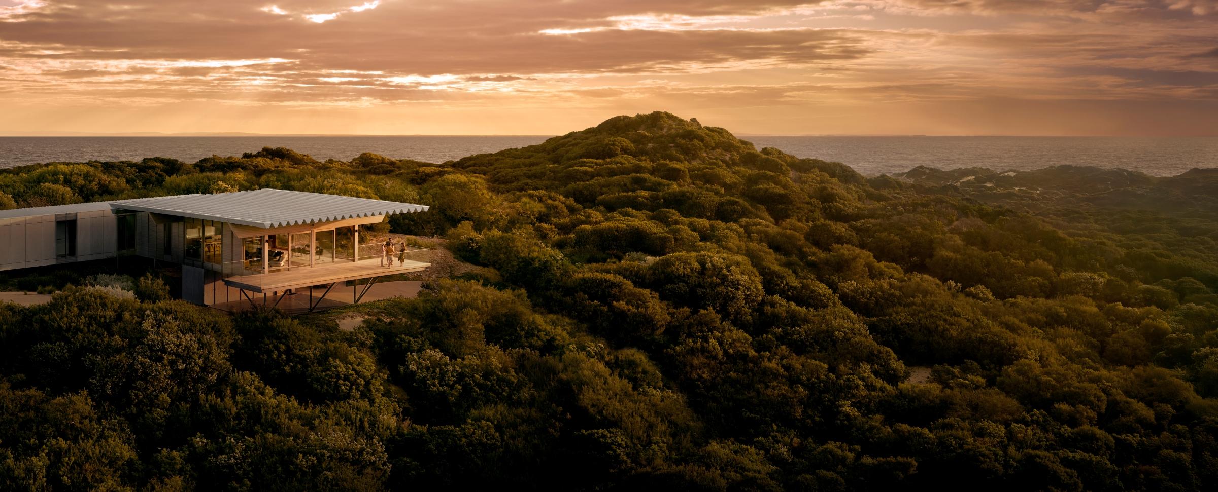 Dune House - COLORBOND® steel 60th Anniversary featured home