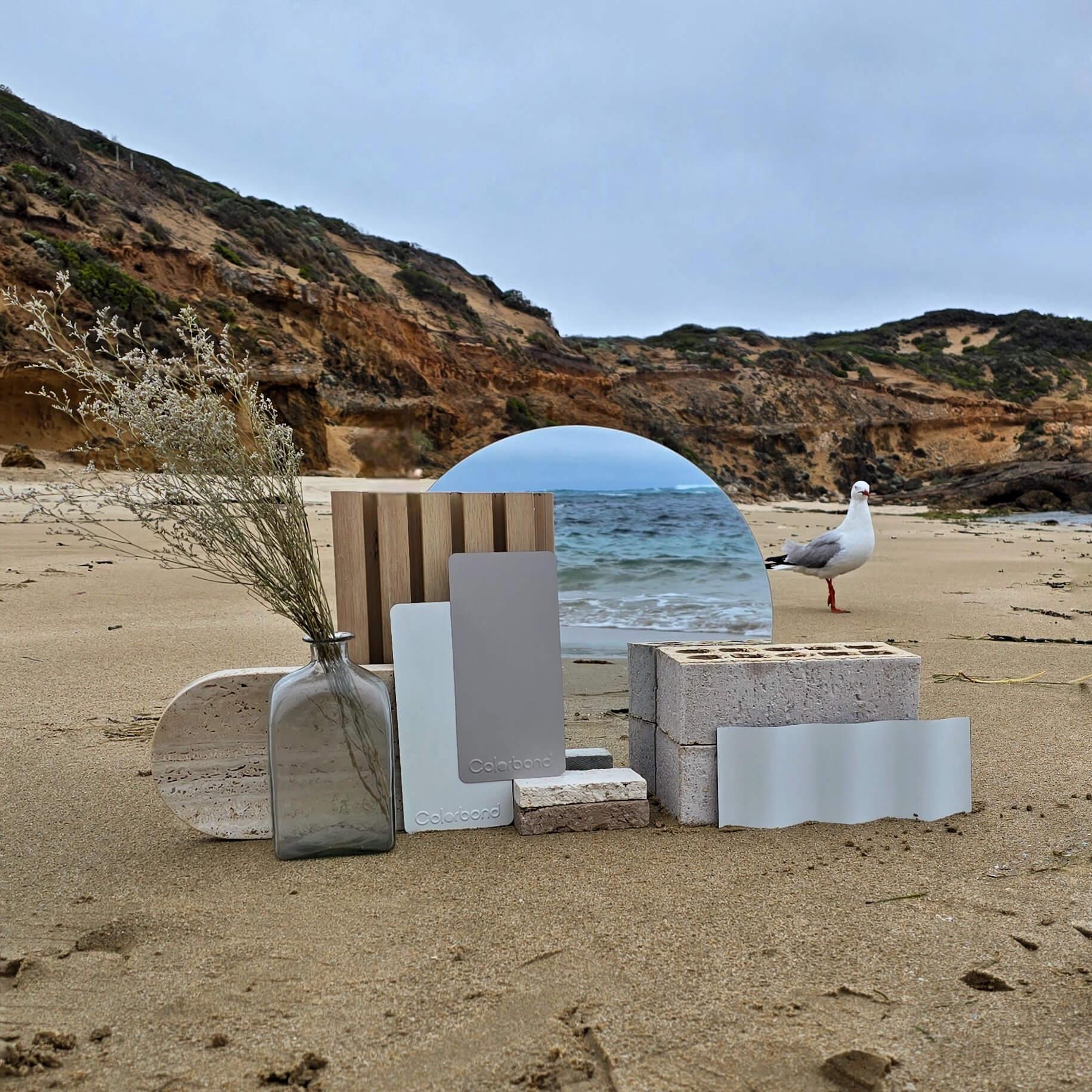 Lauren Mcallister Flatlay Competition Overall Winner Coastline Theme