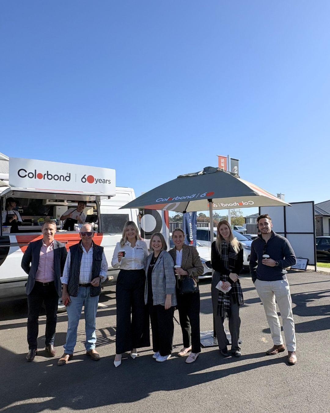 COLORBOND® steel coffee van - Celebrating 60 years, One coffee at a time