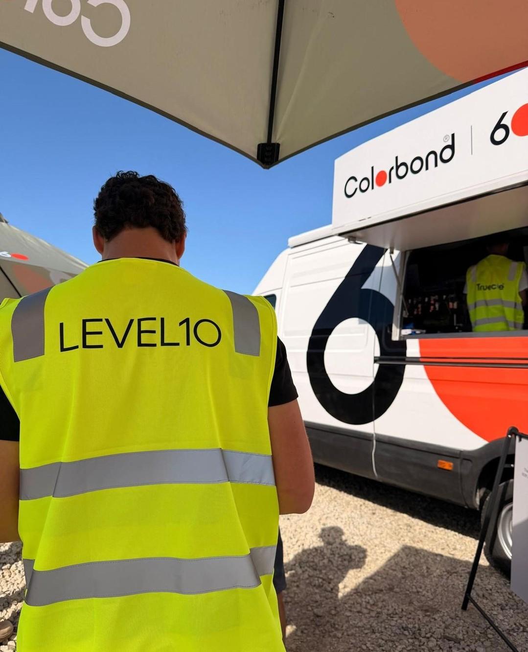 COLORBOND® steel coffee van - Celebrating 60 years, One coffee at a time