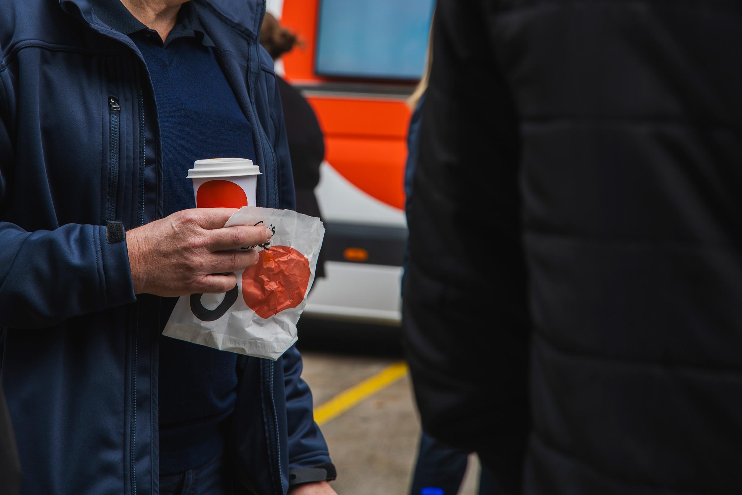COLORBOND® steel coffee van - Celebrating 60 years, One coffee at a time