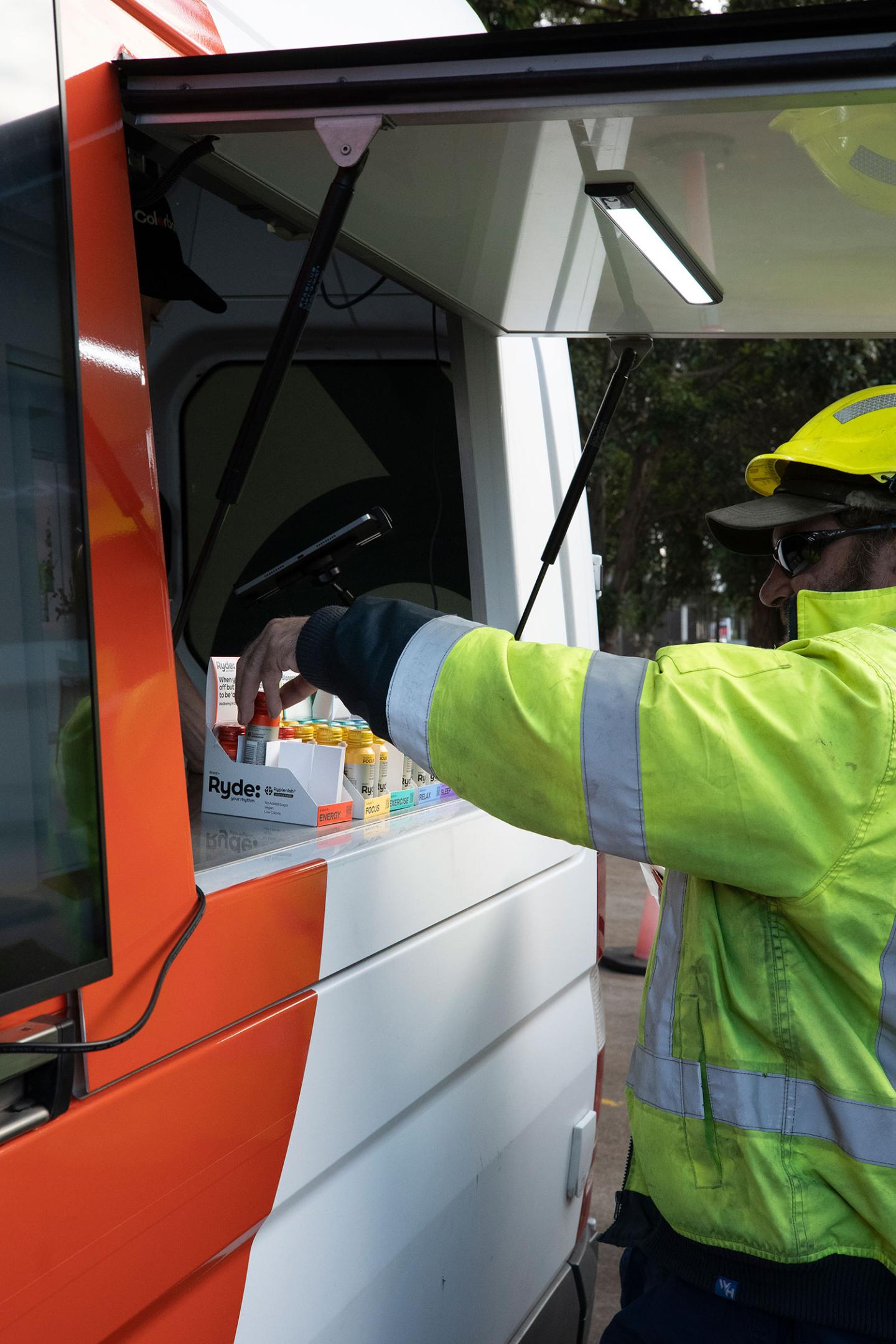COLORBOND® steel coffee van - Celebrating 60 years, One coffee at a time