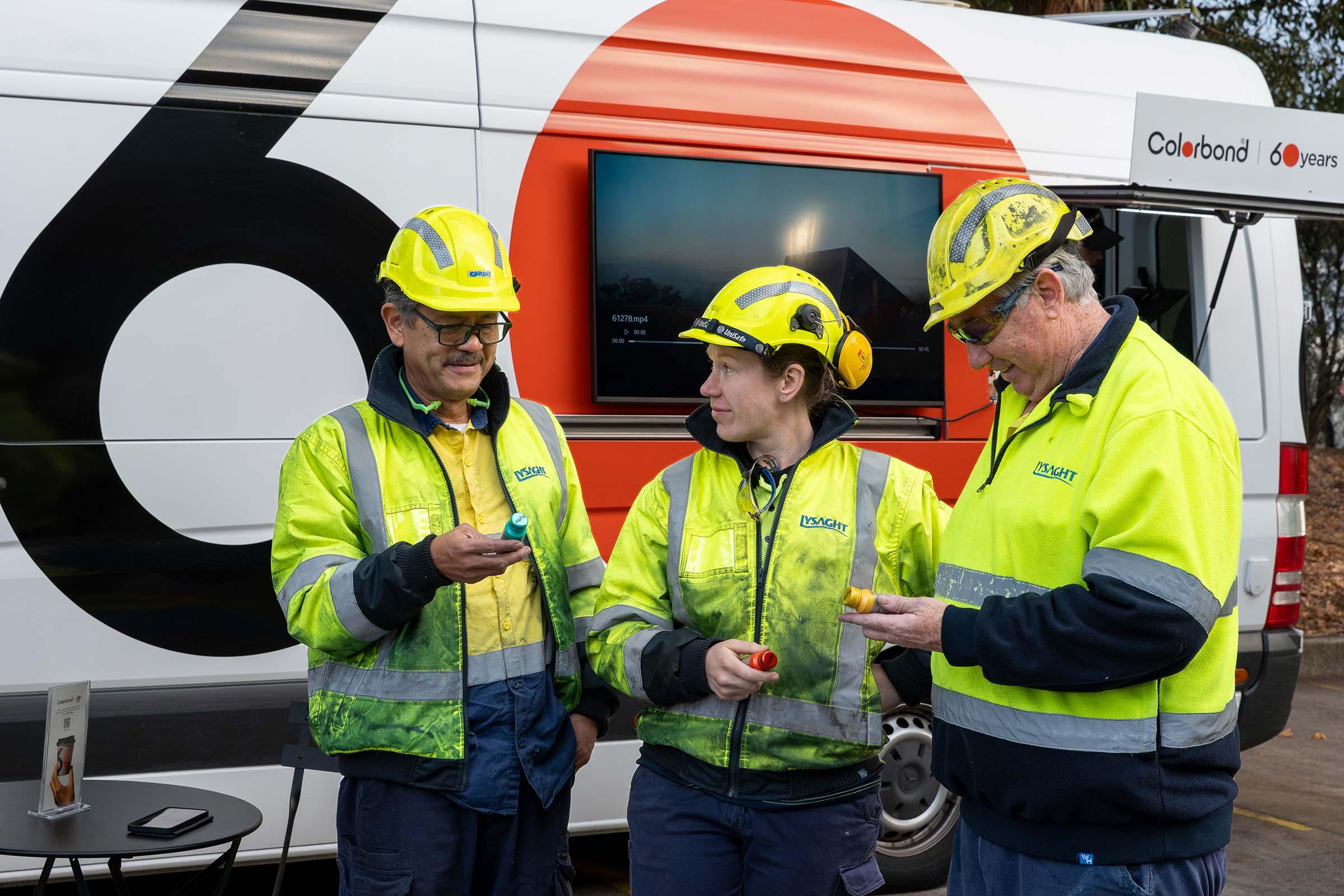 COLORBOND® steel coffee van - Celebrating 60 years, One coffee at a time