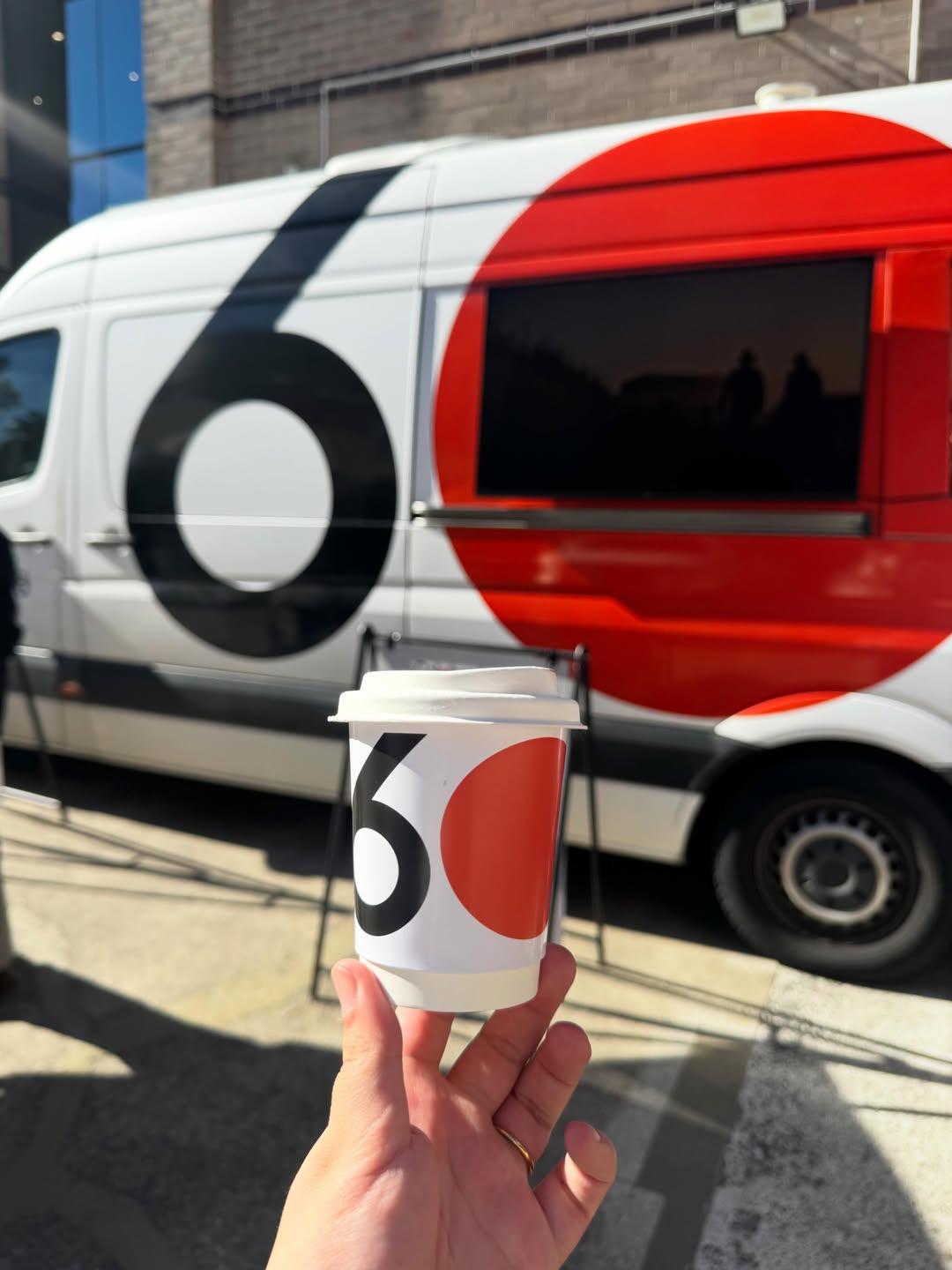 COLORBOND® steel coffee van - Celebrating 60 years, One coffee at a time