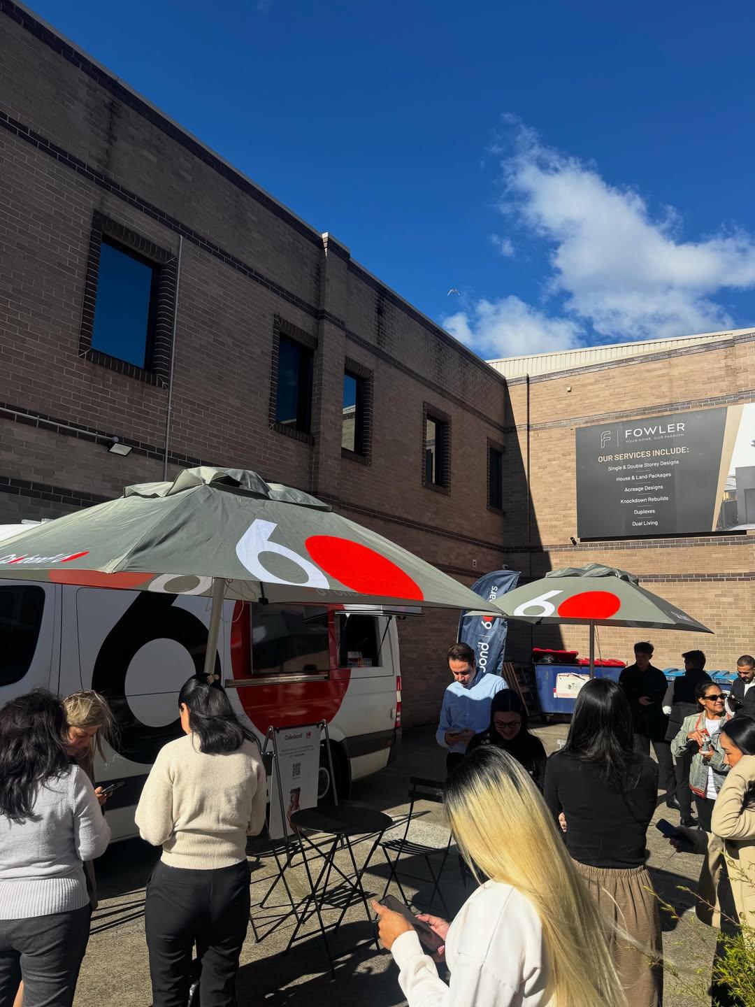 COLORBOND® steel coffee van - Celebrating 60 years, One coffee at a time