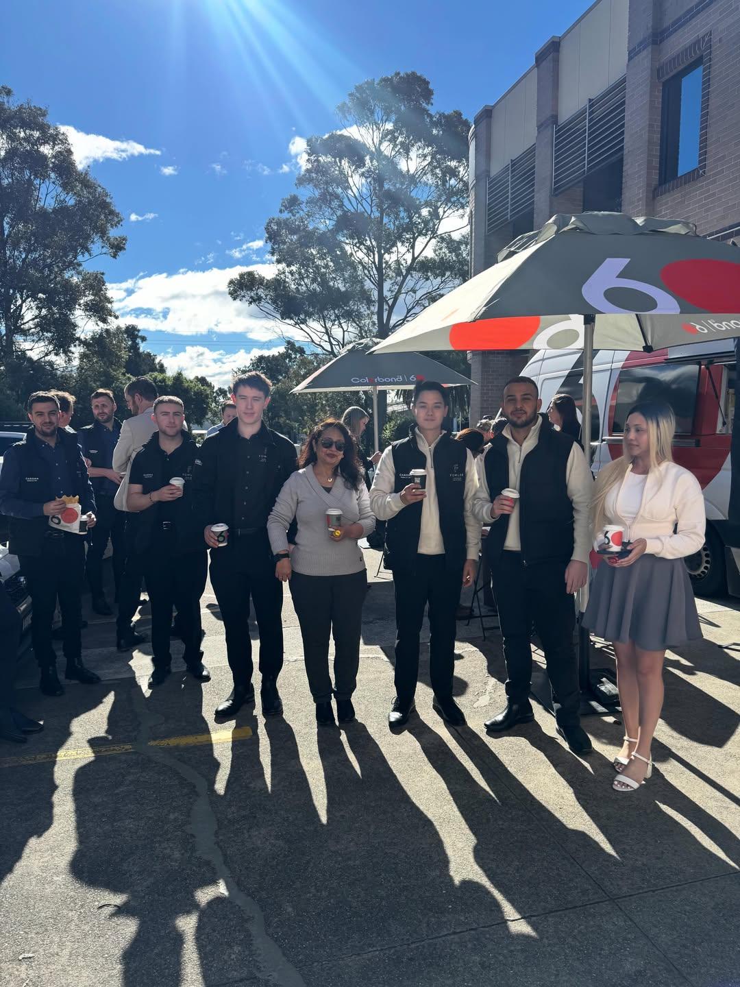 COLORBOND® steel coffee van - Celebrating 60 years, One coffee at a time