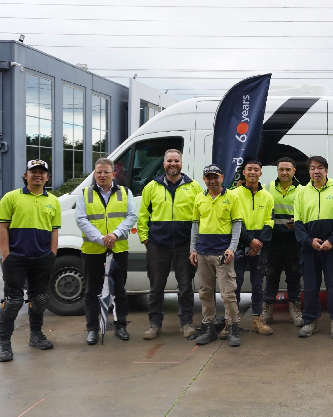 COLORBOND® steel coffee van - Celebrating 60 years, One coffee at a time