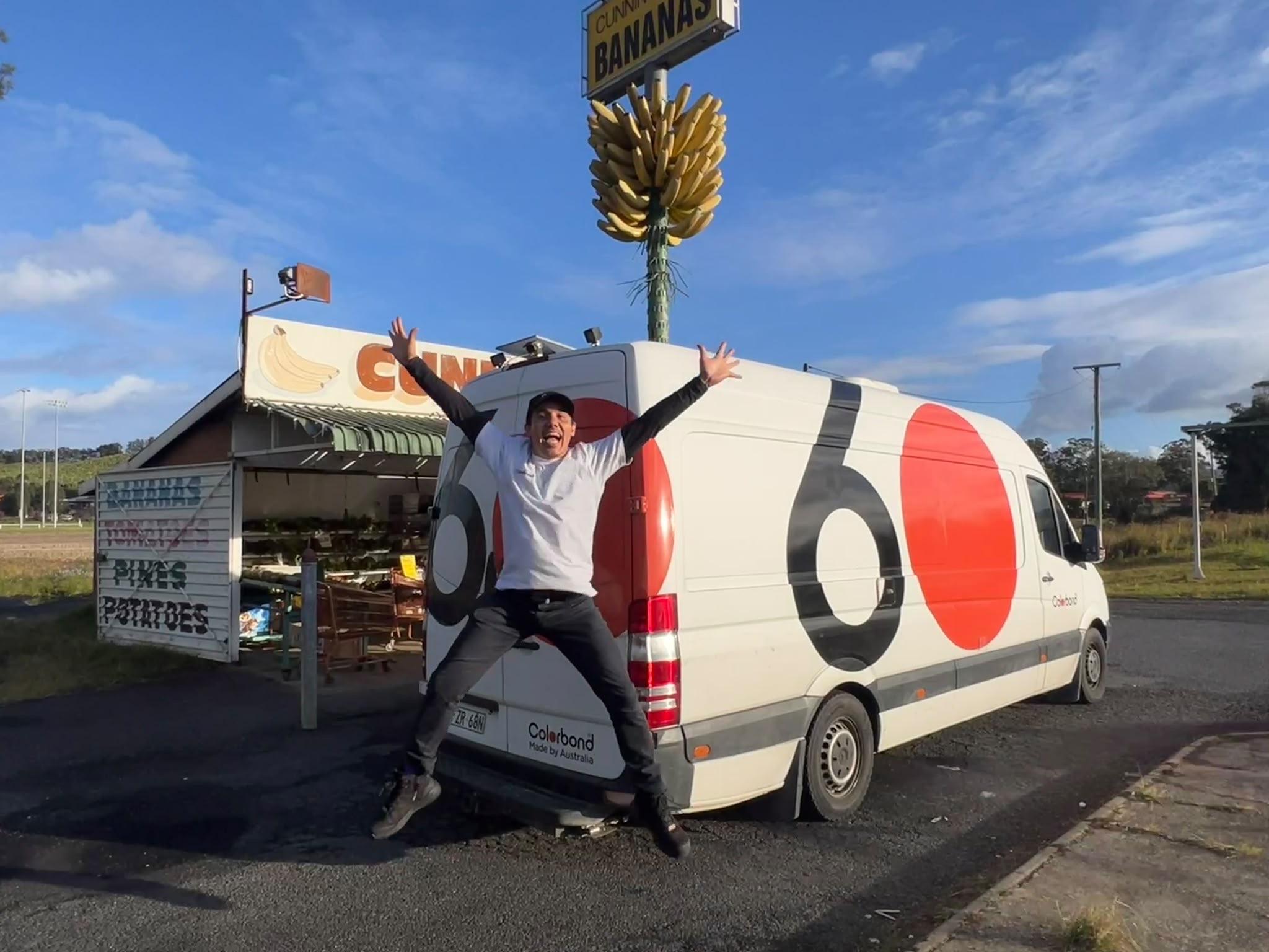 COLORBOND® steel coffee van - Celebrating 60 years, One coffee at a time