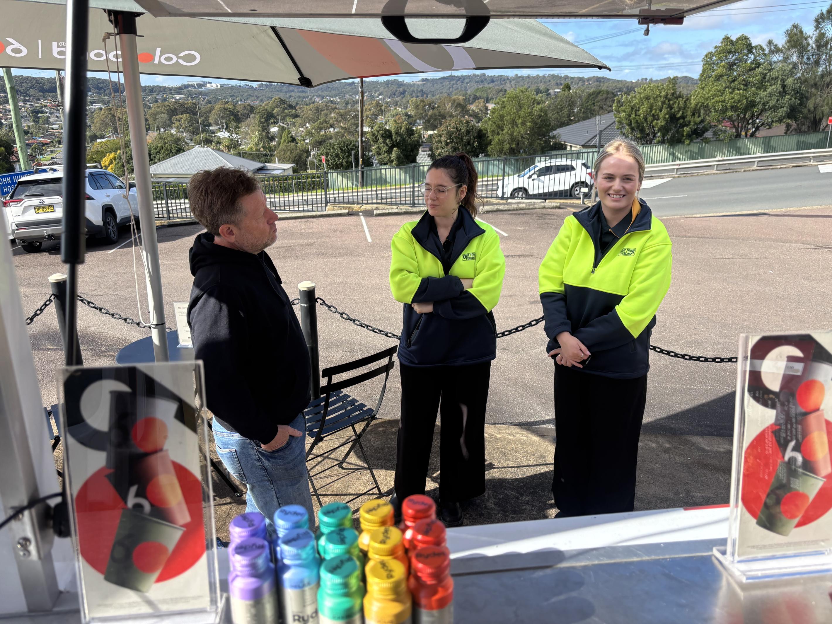 COLORBOND® steel coffee van - Celebrating 60 years, One coffee at a time