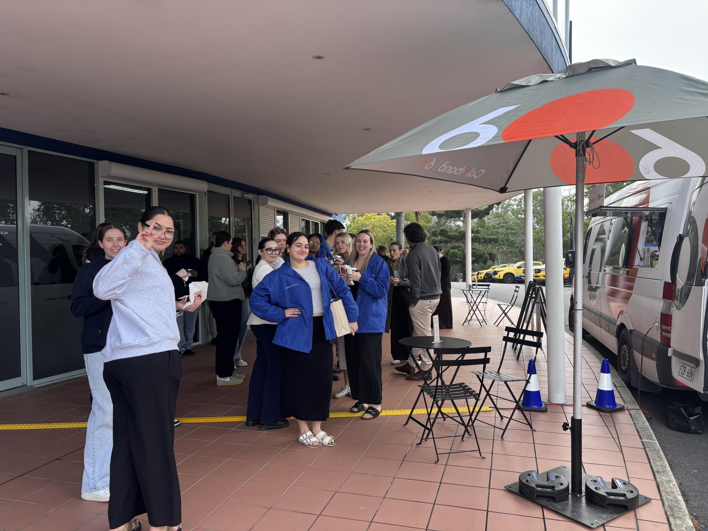 COLORBOND® steel coffee van - Celebrating 60 years, One coffee at a time