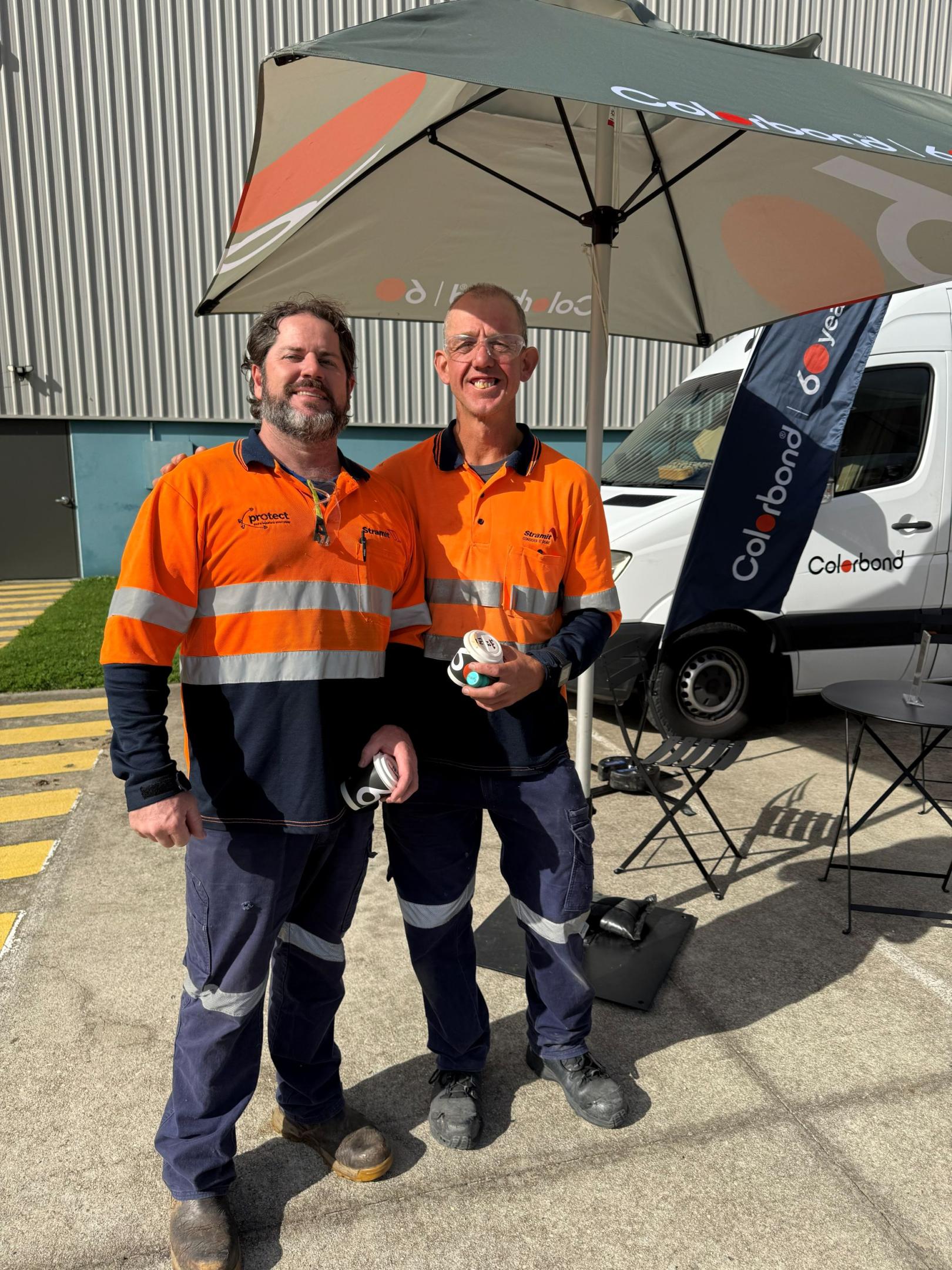 COLORBOND® steel coffee van - Celebrating 60 years, One coffee at a time