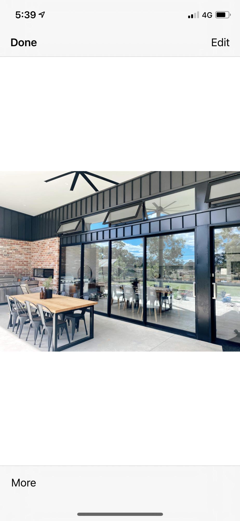 Kymberley from Maiden Gully, VIC loves COLORBOND® steel. Roofing, Guttering & Fascia, Walling, Sheds, Patio & Pergola made from COLORBOND® steel in colour Monument®
