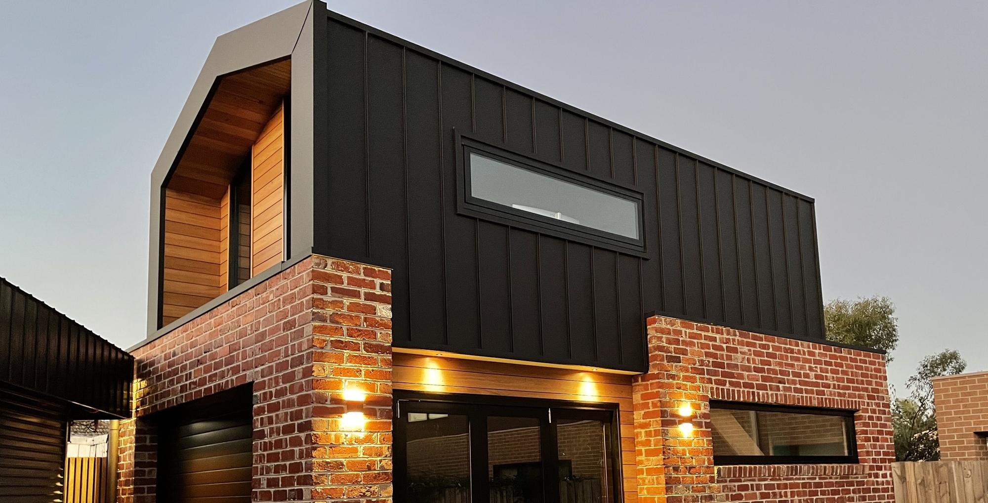 Mark from West Footscray, VIC loves COLORBOND® steel. Roofing, Guttering & Fascia, Walling made from COLORBOND® steel in the colour Monument® Matt Finish