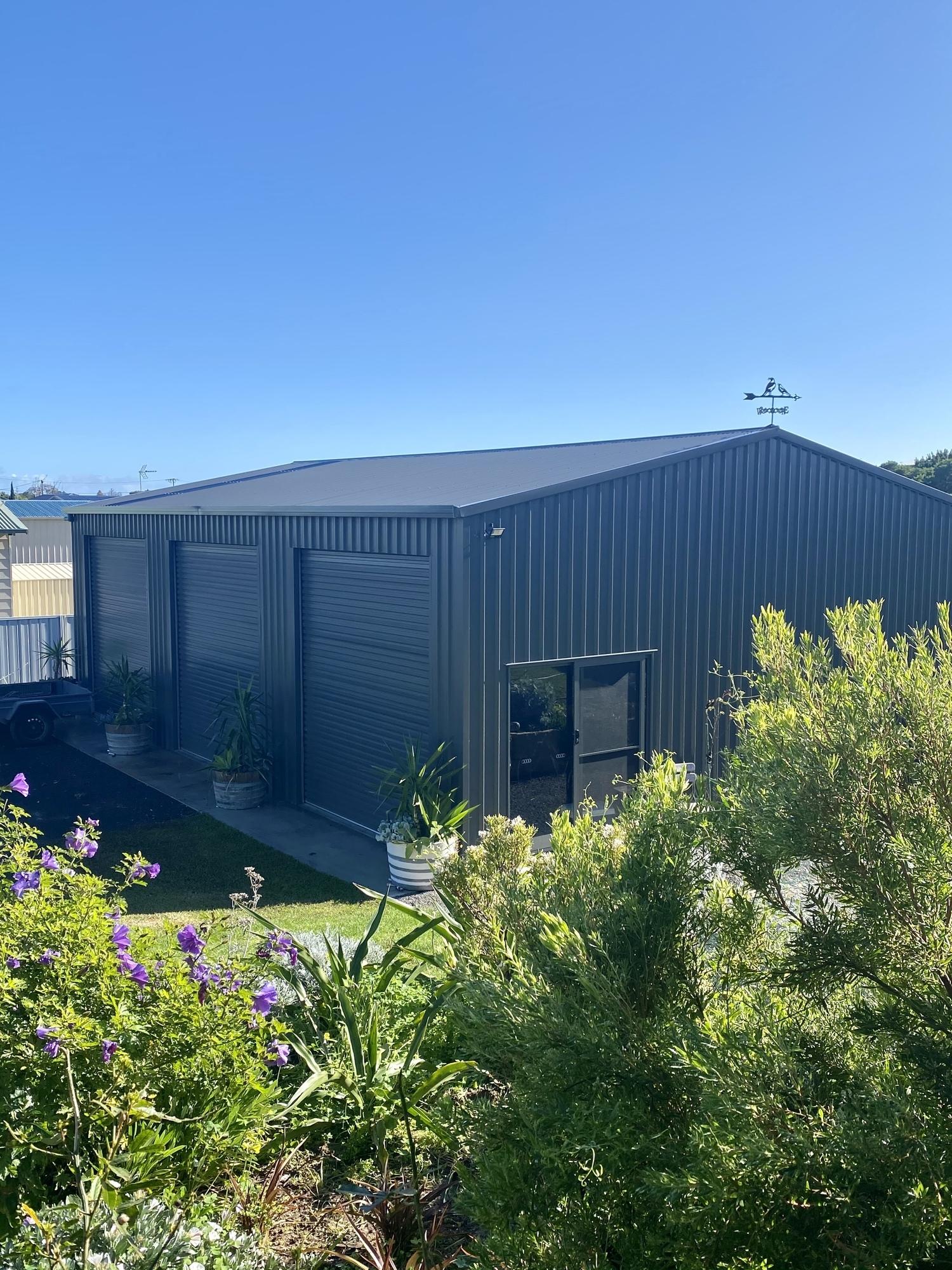 Erica from Robe, SA loves COLORBOND® steel. Roofing, Guttering & Fascia, Garage Doors, Walling, Fencing, Sheds made from COLORBOND® steel in colour Woodland Grey®