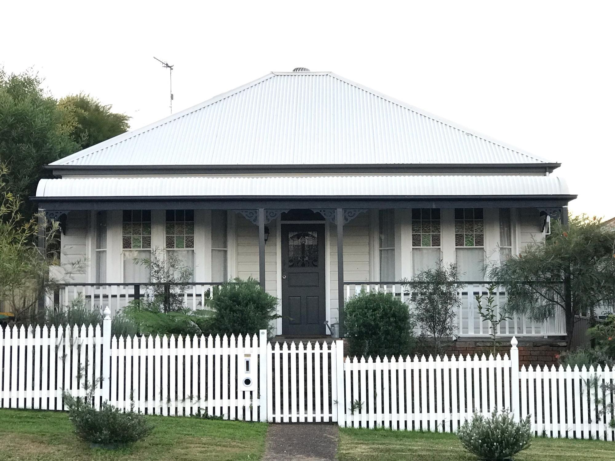 Tom from Adamstown, NSW loves COLORBOND® steel. 100 year old cottage Roofing made from COLORBOND® steel in colour Surfmist®