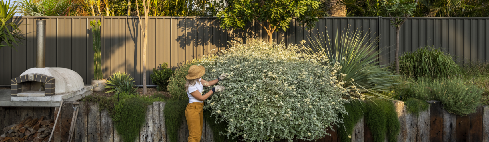 colorbond fence lights